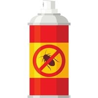 use bug spray to remove circkets