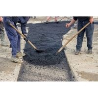 how to get cold patch asphalt to harden