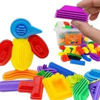 rainbow toyfrog stem building toy
